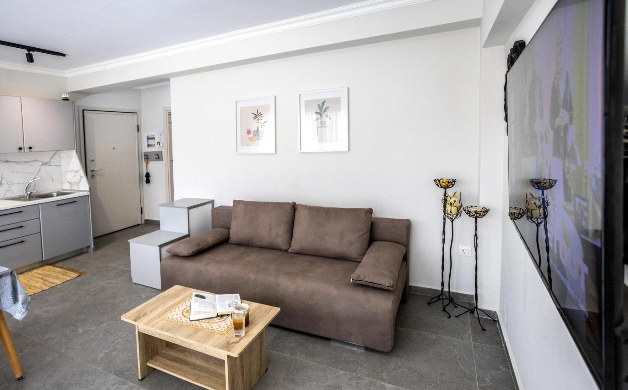 Appartement Natalia Peramos à Néa Péramos Extérieur photo