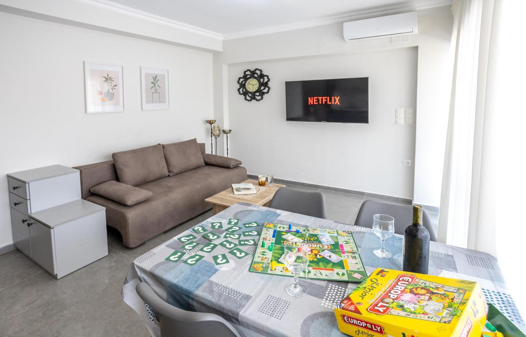 Appartement Natalia Peramos à Néa Péramos Extérieur photo