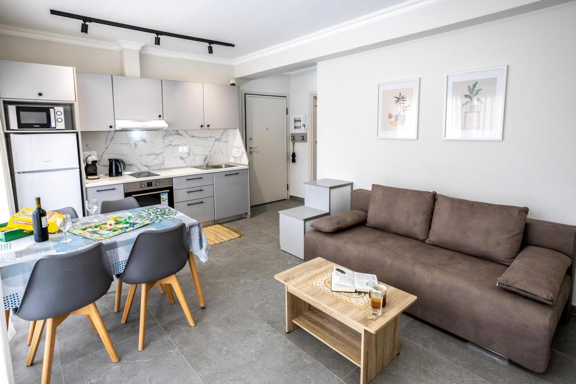 Appartement Natalia Peramos à Néa Péramos Extérieur photo