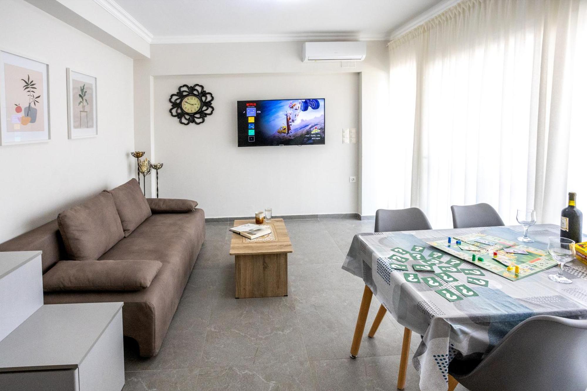 Appartement Natalia Peramos à Néa Péramos Extérieur photo